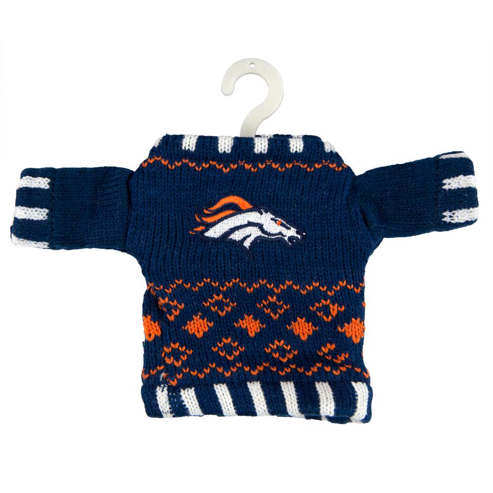 Denver Broncos - Knit Sweater Ornament Christmas Decorations Old Glory OS Multicoloured 