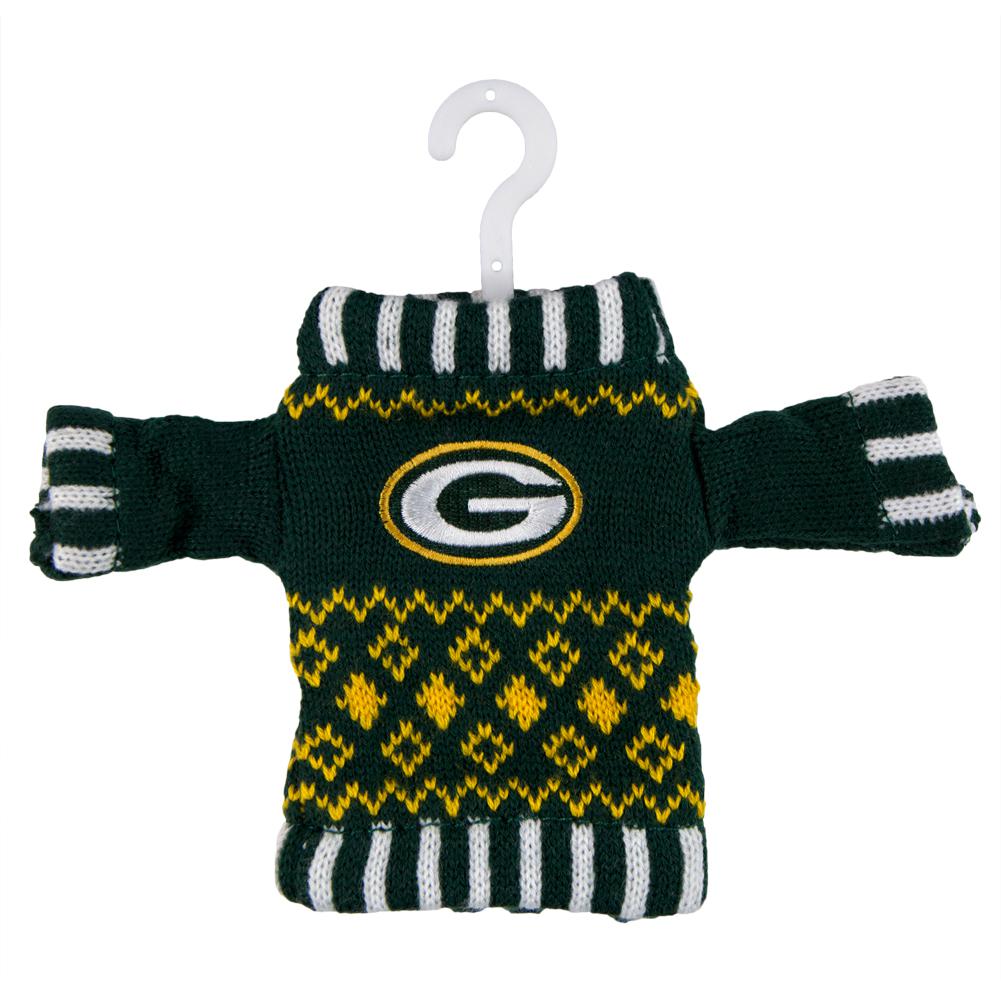 Green Bay Packers - Knit Sweater Ornament Christmas Decorations Old Glory OS Multicoloured 