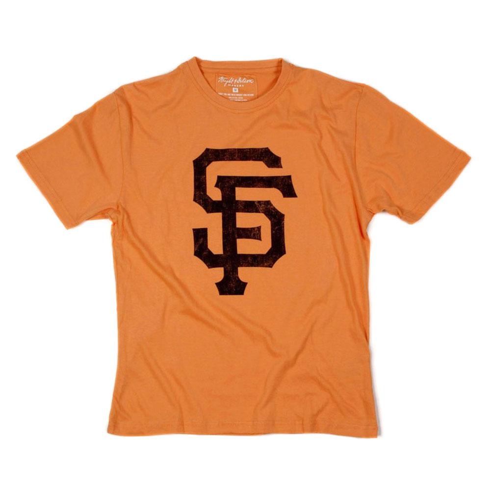 San Francisco Giants - Vintage Logo Soft T-Shirt Men's T-Shirts San Francisco Giants   