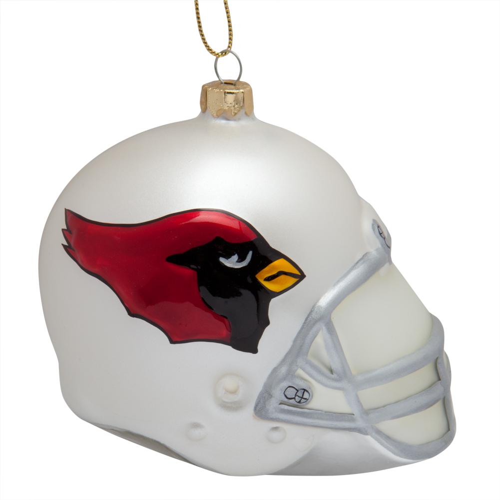 Arizona Cardinals - Glass Helmet Ornament Christmas Decorations Old Glory OS Multicoloured 