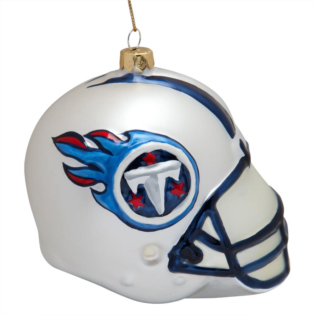 Tennessee Titans - Glass Helmet Ornament Christmas Decorations Old Glory OS Multicoloured 