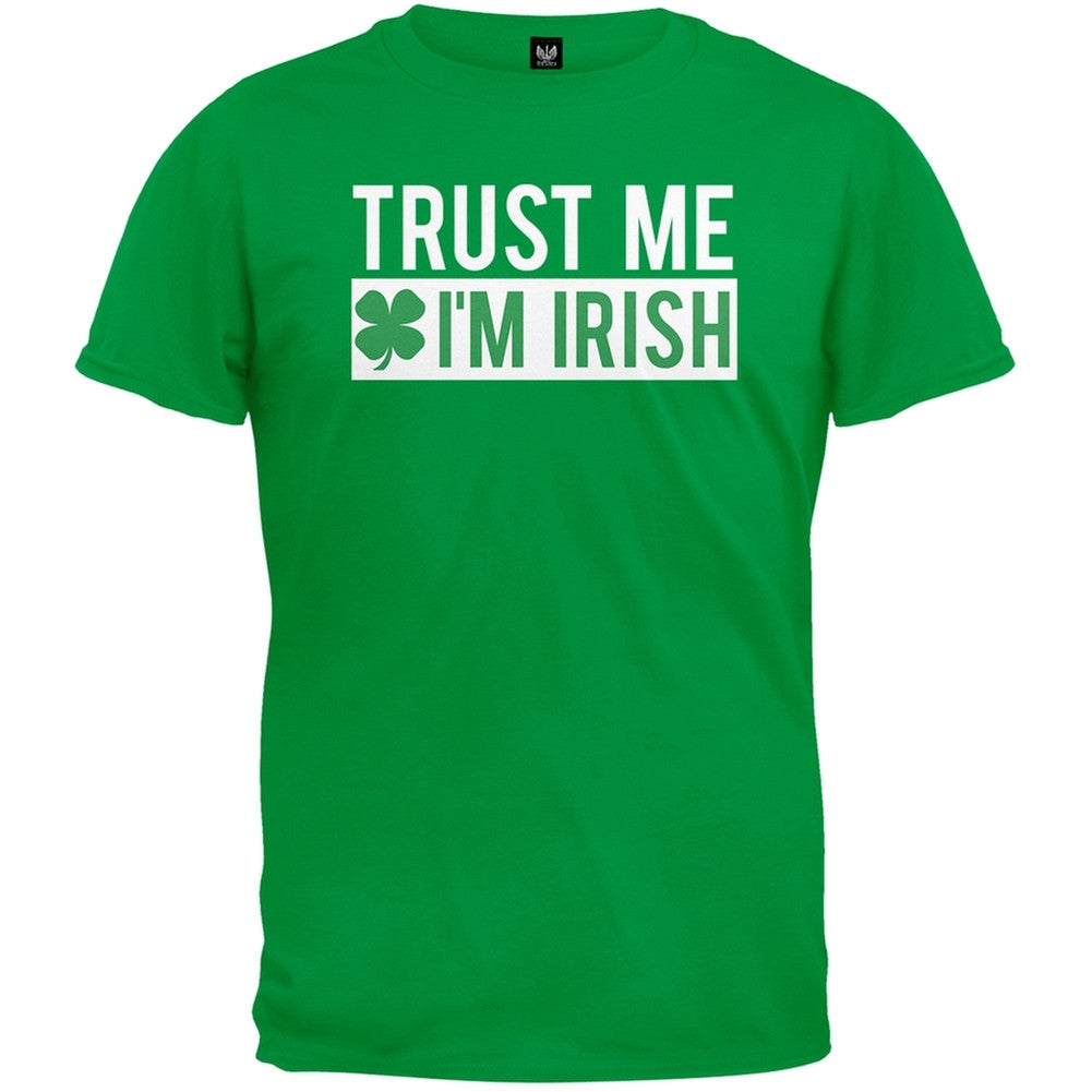 St. Patricks Day - Trust Me, I'm Irish T-Shirt Men's T-Shirts Old Glory   