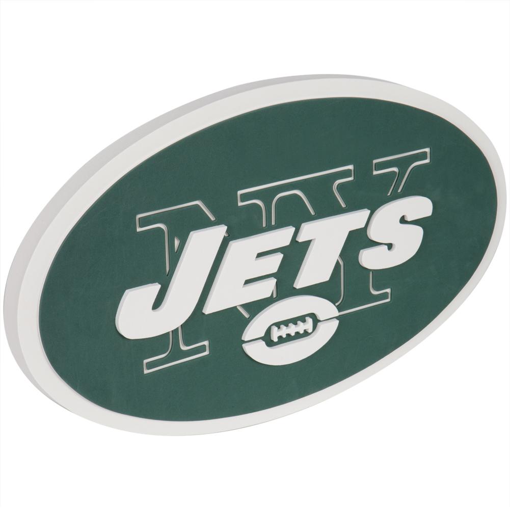 New York Jets - Logo 3D Foam Hand And Wall Sign Signs Old Glory OS Multicoloured 