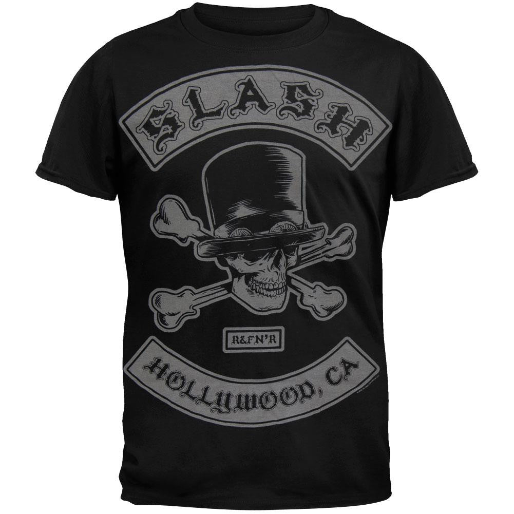 Slash - Biker Patch Tour T-Shirt Men's T-Shirts Slash 2XL Black