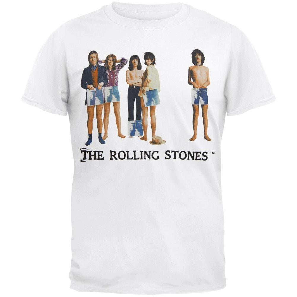 Rolling Stones - Sticky Fingers Photo T-Shirt Men's T-Shirts Rolling Stones SM White 