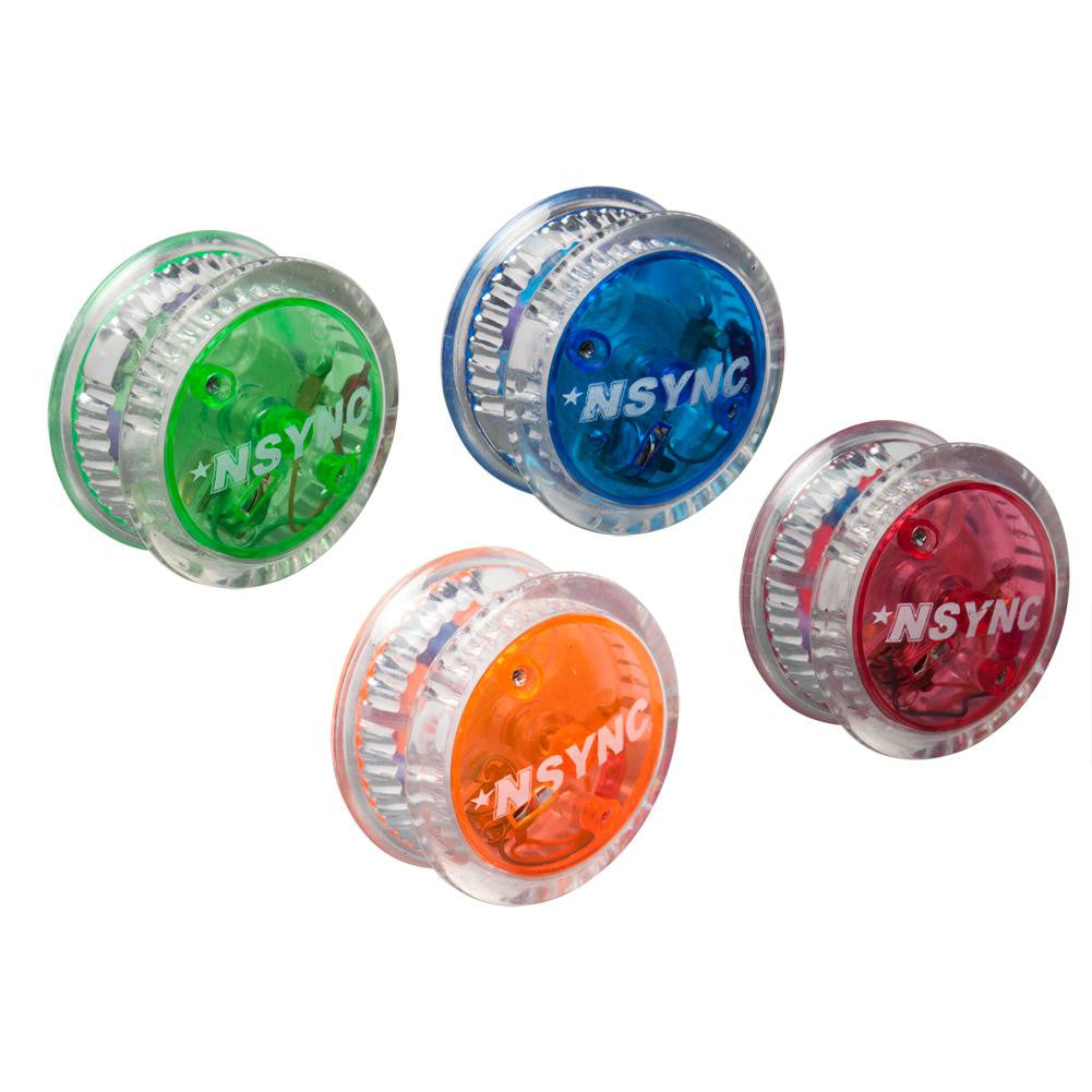 'N Sync - Light Up Yo-Yo UV Toys NSYNC Blue  