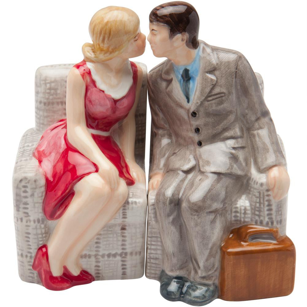 The Brady Bunch - Carol & Mike Salt & Pepper Shakers Salt & Pepper Shakers Old Glory   