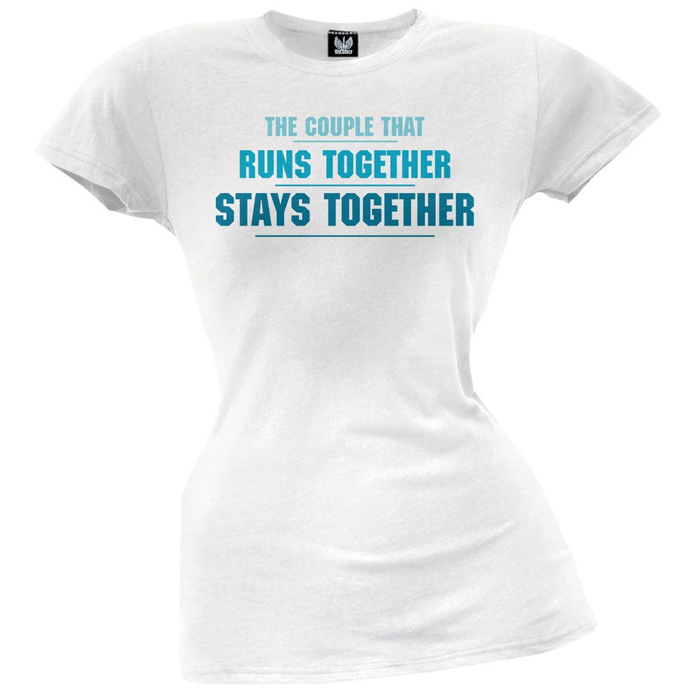 Run Together Juniors T-Shirt Juniors T-Shirts Old Glory   