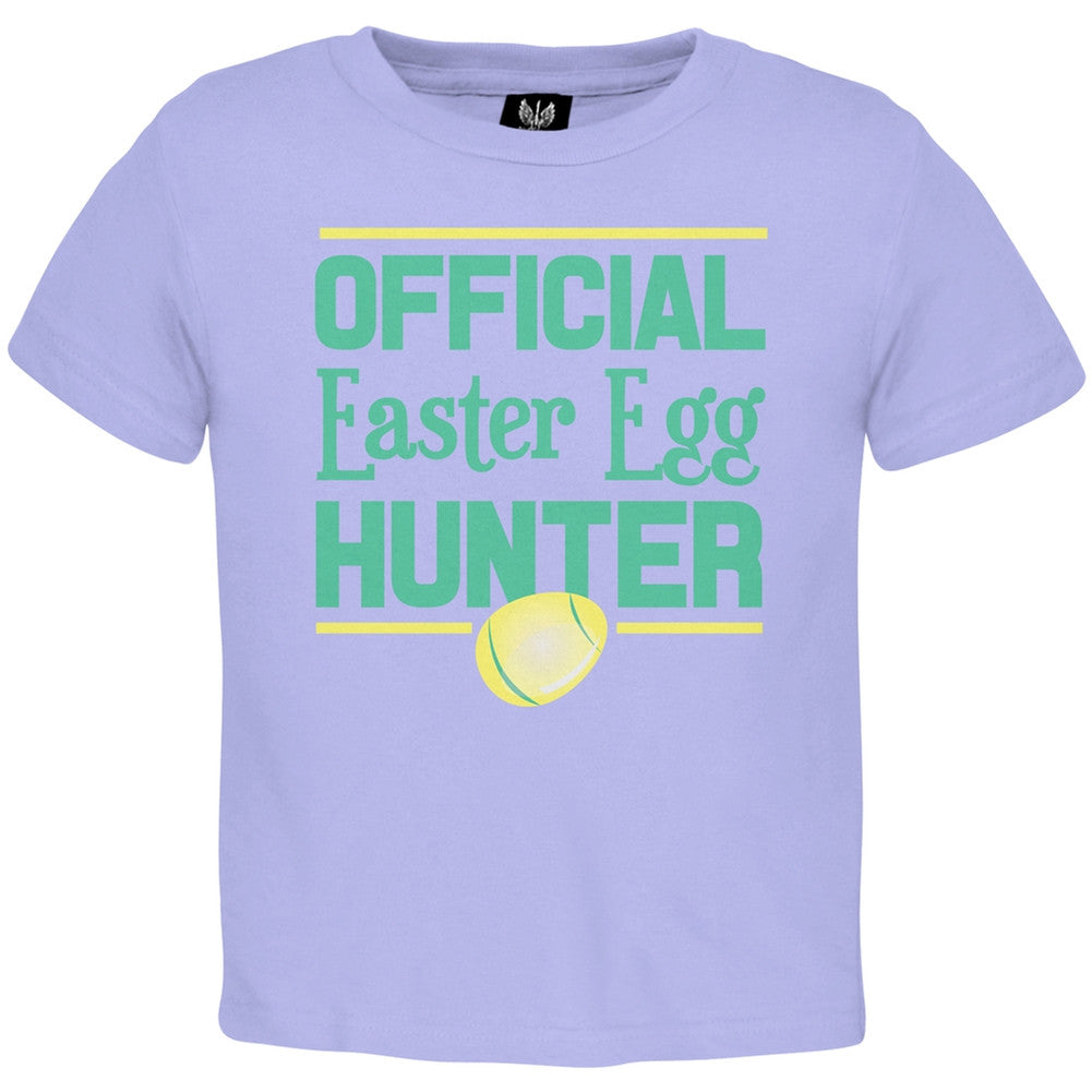 Official Easter Egg Hunter Purple Toddler T-Shirt Toddler T-Shirts Old Glory   