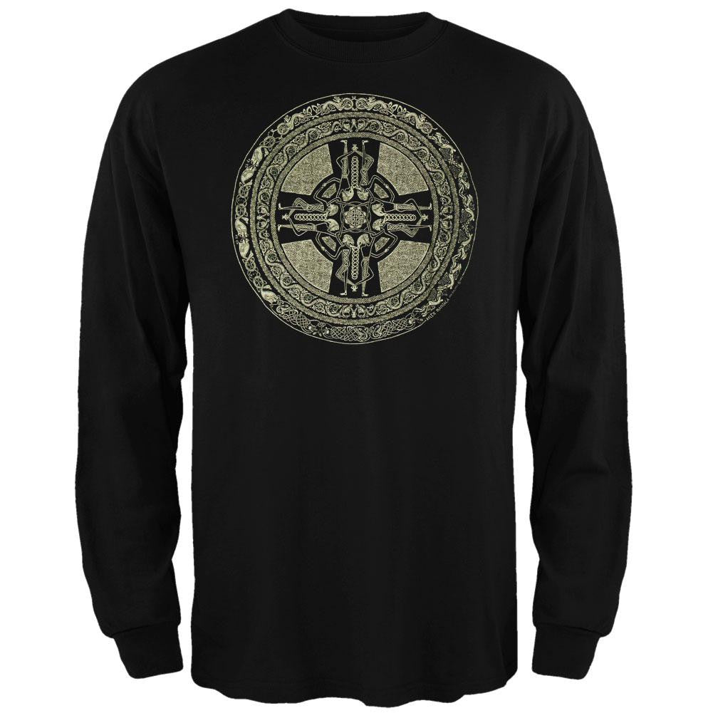 Tuatha De Danaan Long Sleeve T-Shirt Men's Long Sleeves Old Glory MD Black 