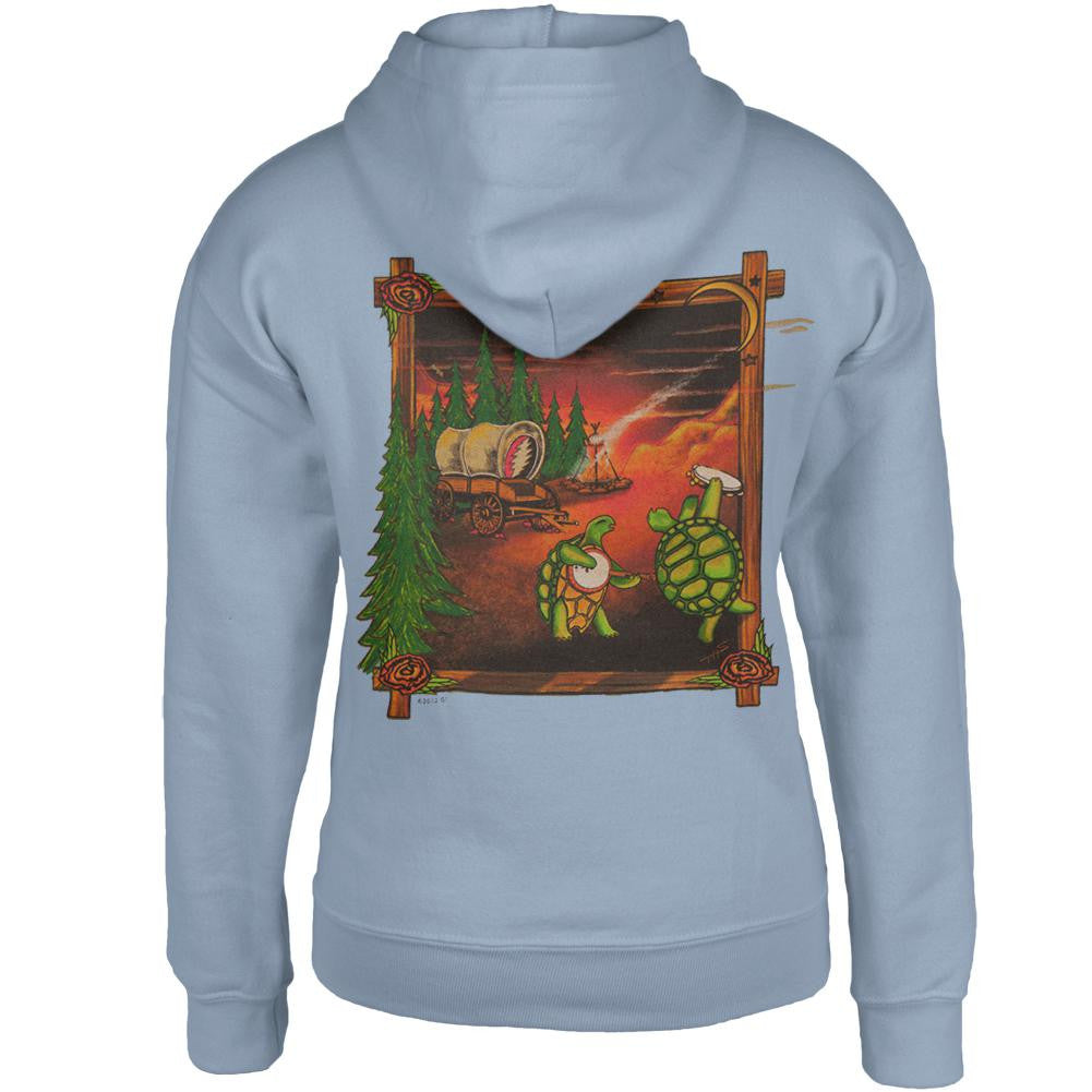 Grateful Dead - Covered Wagon Terrapins Light Blue Youth Hoodie Youth Hoodies Grateful Dead   