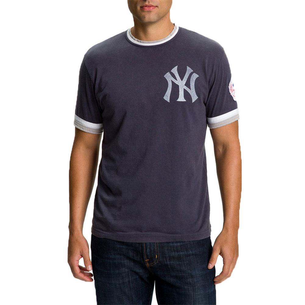 New York Yankees - NY Logo Jersey Men's Baseball Jerseys New York Yankees 2XL Blue 