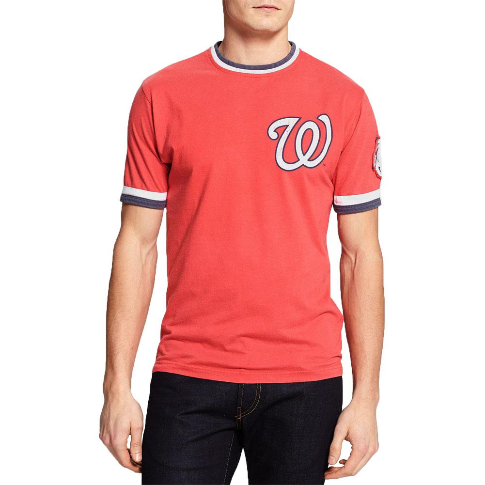 Washington Nationals - W Logo Jersey Men's Baseball Jerseys Washington Nationals 2XL Red 