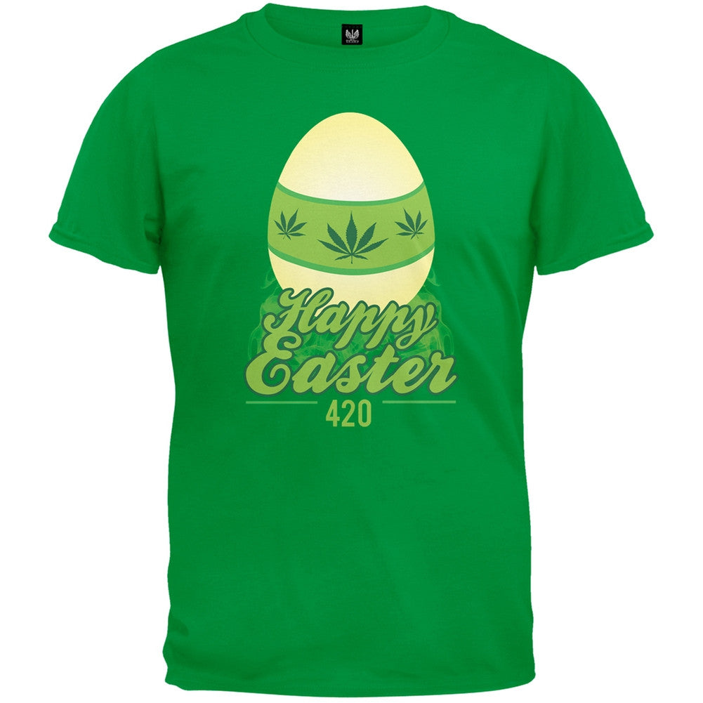 420 Easter T-Shirt Men's T-Shirts Old Glory 2XL Green 