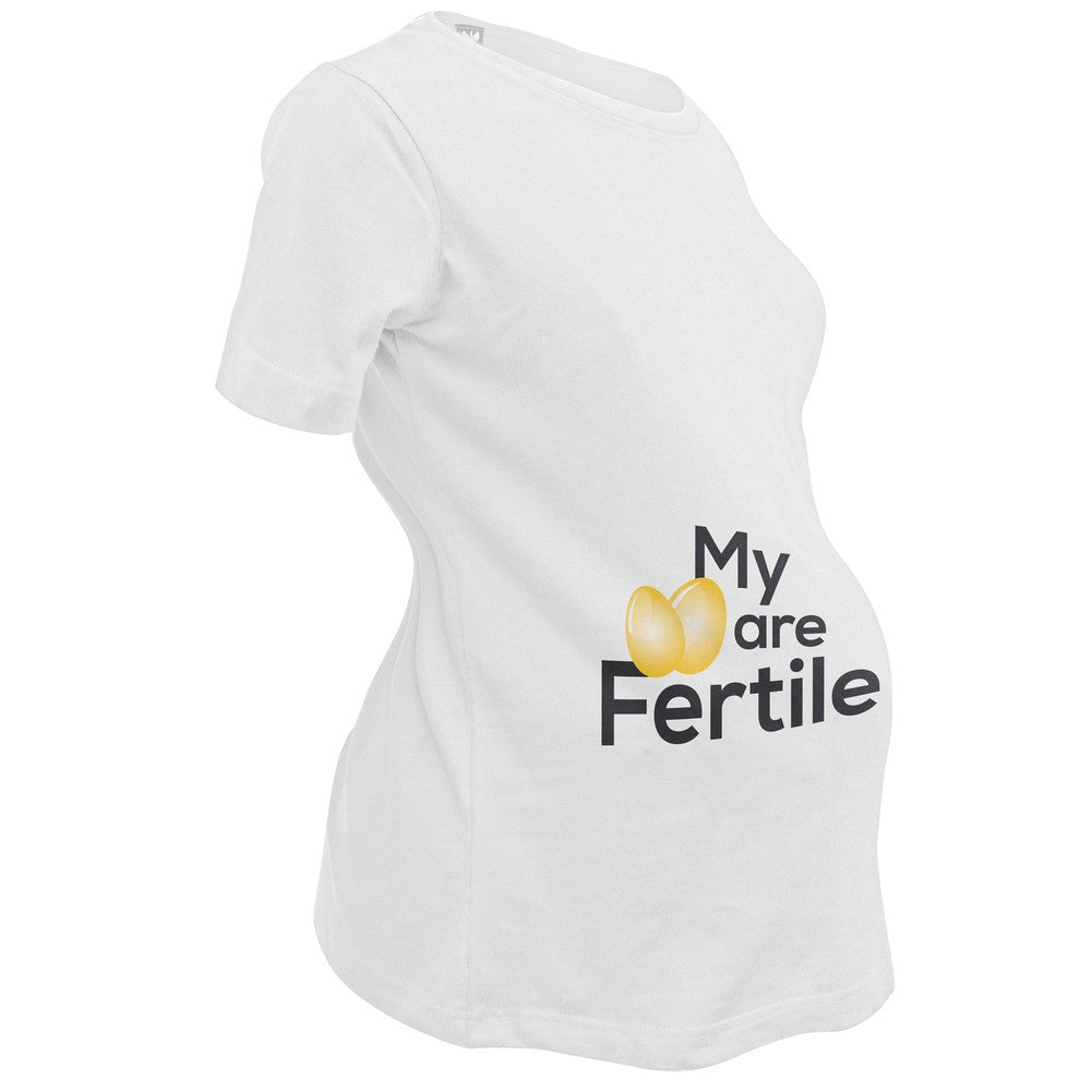 My Eggs are Fertile Maternity Shirt Maternity T-Shirts Old Glory   