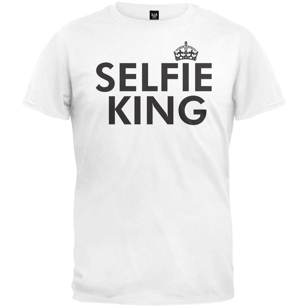 SELFIE King T-Shirt Men's T-Shirts Old Glory   