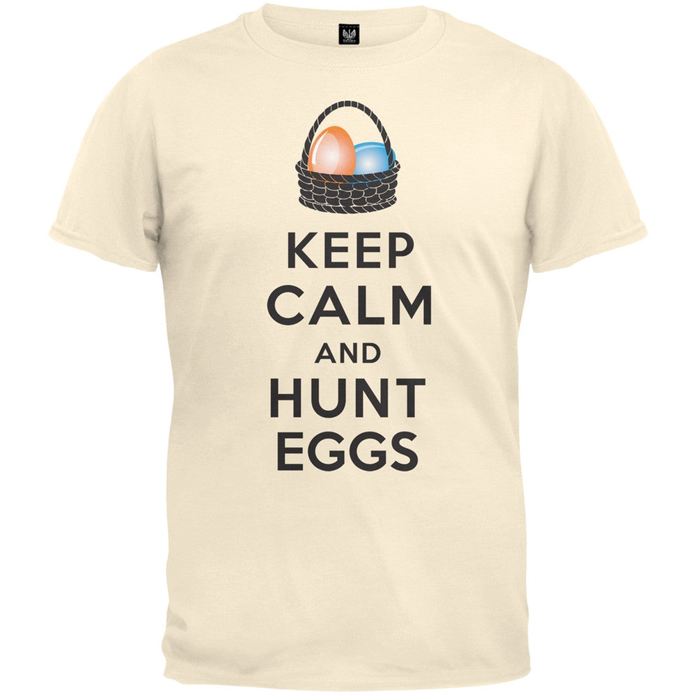 Keep Calm and Hunt Eggs T-Shirt Men's T-Shirts Old Glory   