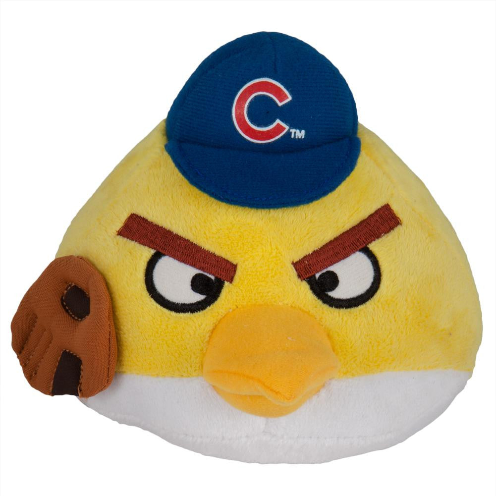 Angry Birds - Chicago Cubs Yellow Bird Plush Plush Toys Old Glory OS Yellow 