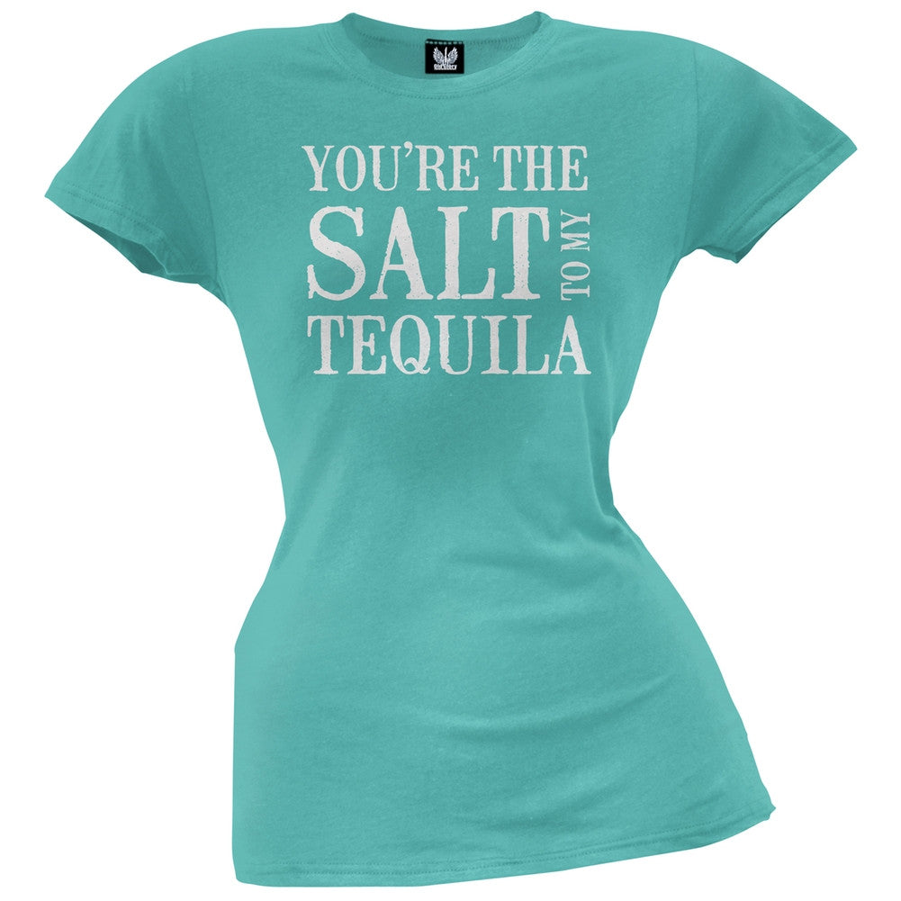 Cinco De Mayo - Salt to my Tequila Juniors T-Shirt Juniors T-Shirts Old Glory   