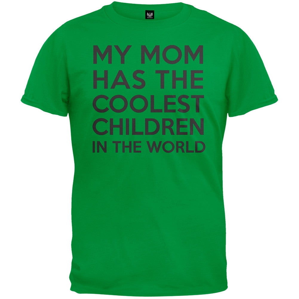 My Mom Has the Coolest Children T-Shirt Men's T-Shirts Old Glory   