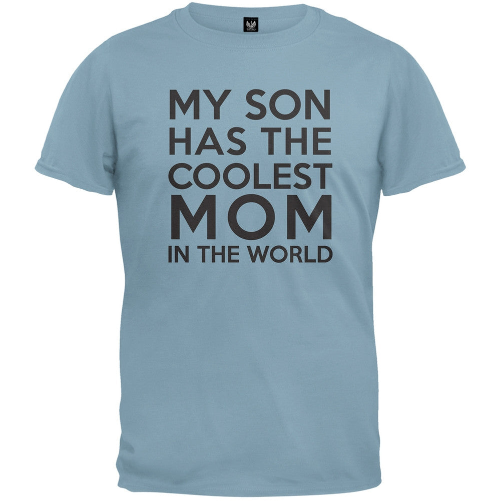 My Son has the Coolest Mom T-Shirt Men's T-Shirts Old Glory   