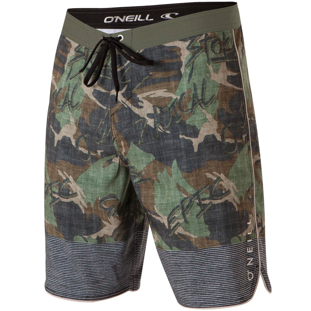 O'Neill - Azizi Camo Board Shorts Men's Swim Trunks & Board Shorts O'Neill   