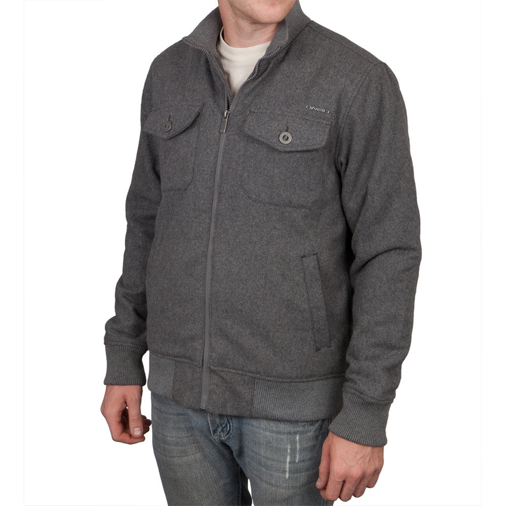 O'Neill - Revolution Heather Grey Jacket Men's Jackets O'Neill   