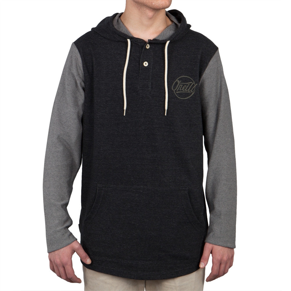 O'Neill - Market Black Pullover Hoodie Men's Hoodies O'Neill   