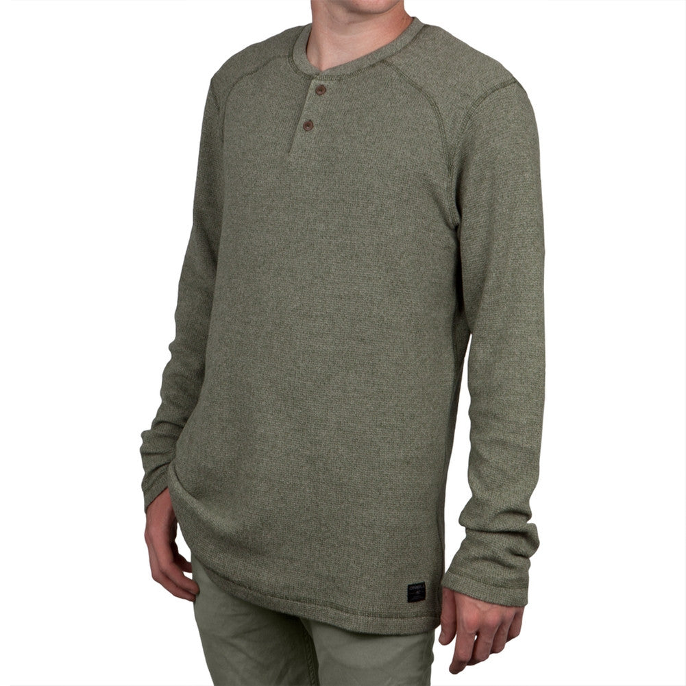 O'Neill - Wharf Army Green Long Sleeve T-Shirt Men's Long Sleeves O'Neill   