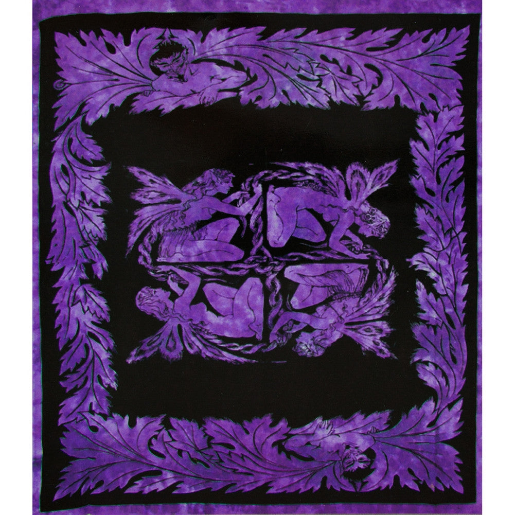 Fairy Square Purple Full Tapestry Tapestries Old Glory   