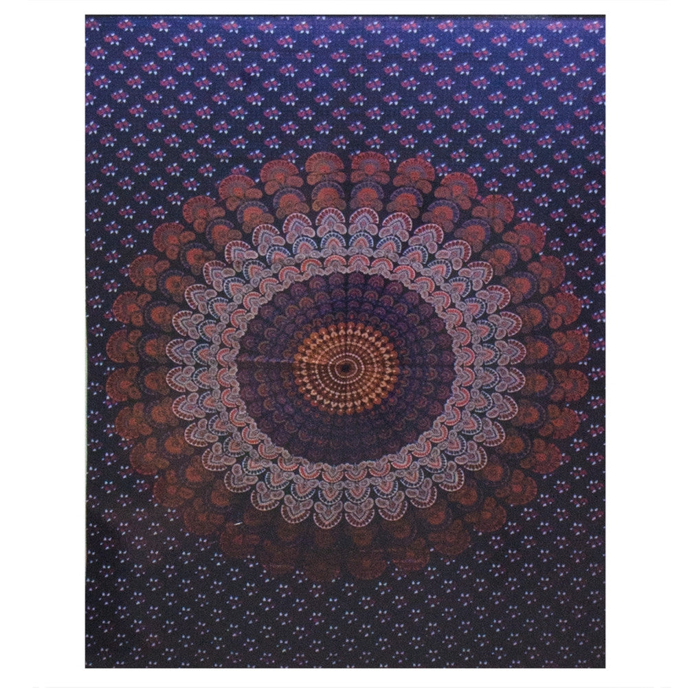 Large Kaleidoscope Mandala Single Tapestry Tapestries Old Glory   