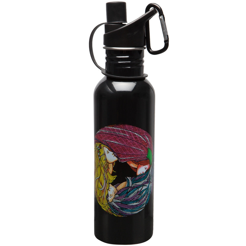 Ann Weller - Circle Maiden Water Bottle Water Bottles Old Glory   