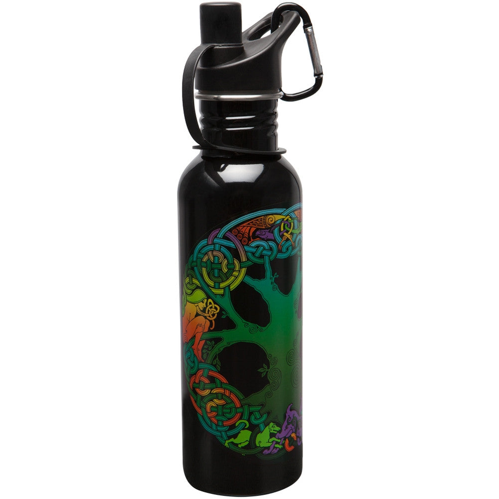 Ann Weller - Tree of Life Water Bottle Water Bottles Old Glory   