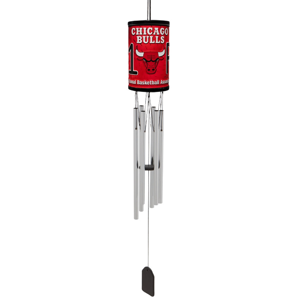 Chicago Bulls - #1 Fan Wind Chimes Wind Chimes Old Glory OS Red 