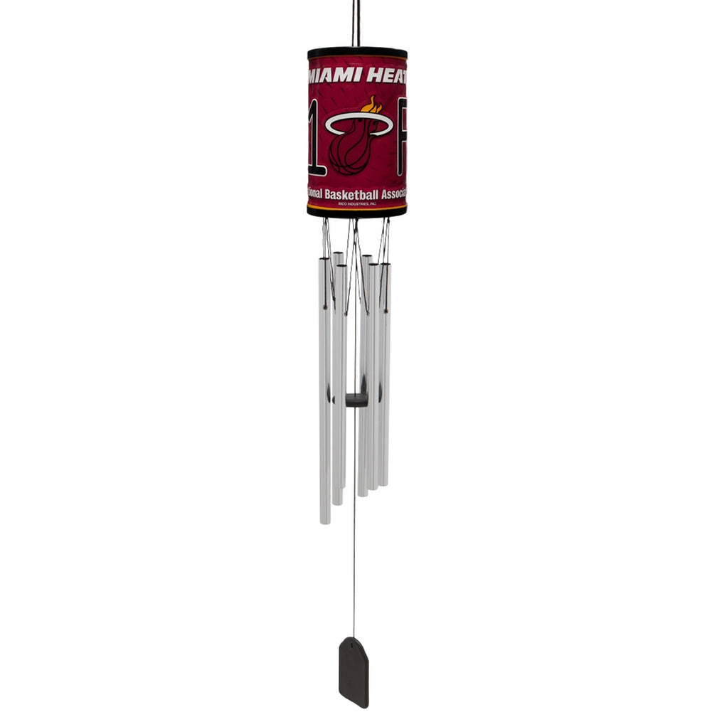 Miami Heat - #1 Fan Wind Chimes Wind Chimes Old Glory OS Red 