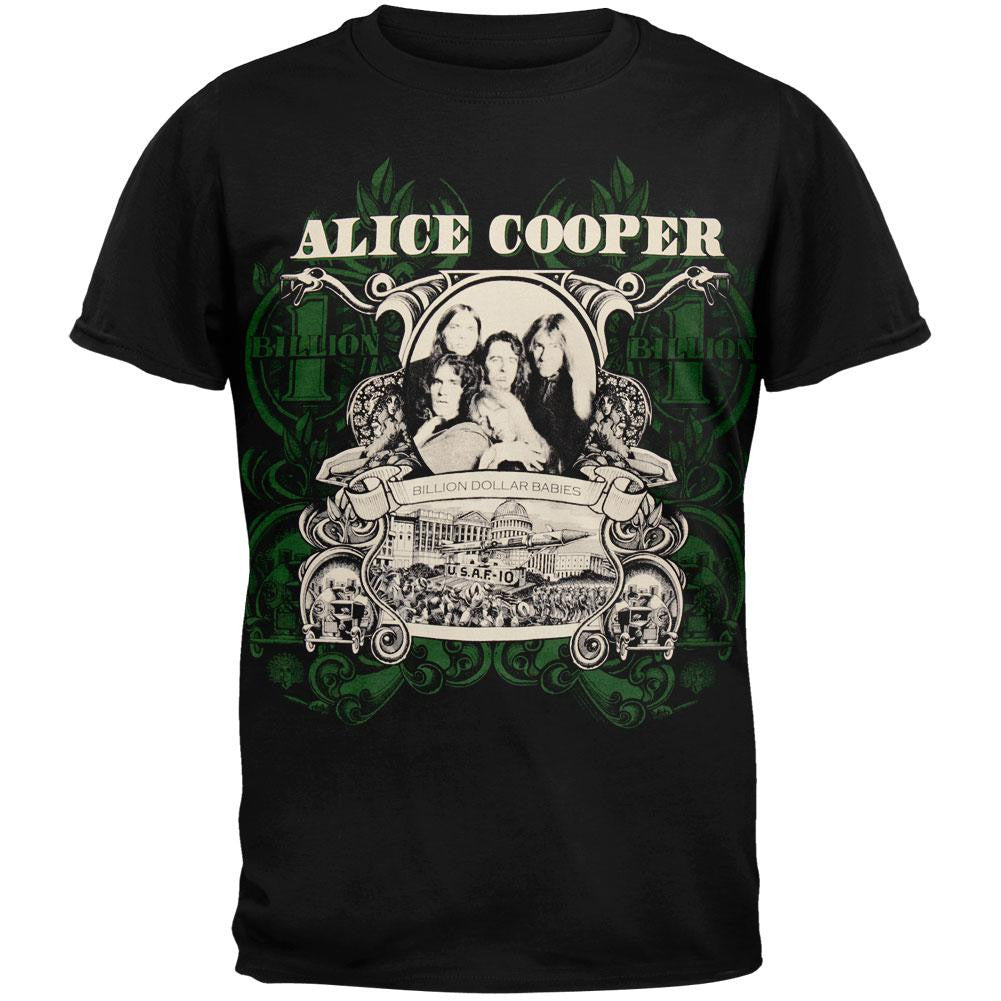 Alice Cooper - Family Portrait T-Shirt Men's T-Shirts Alice Cooper SM Black 