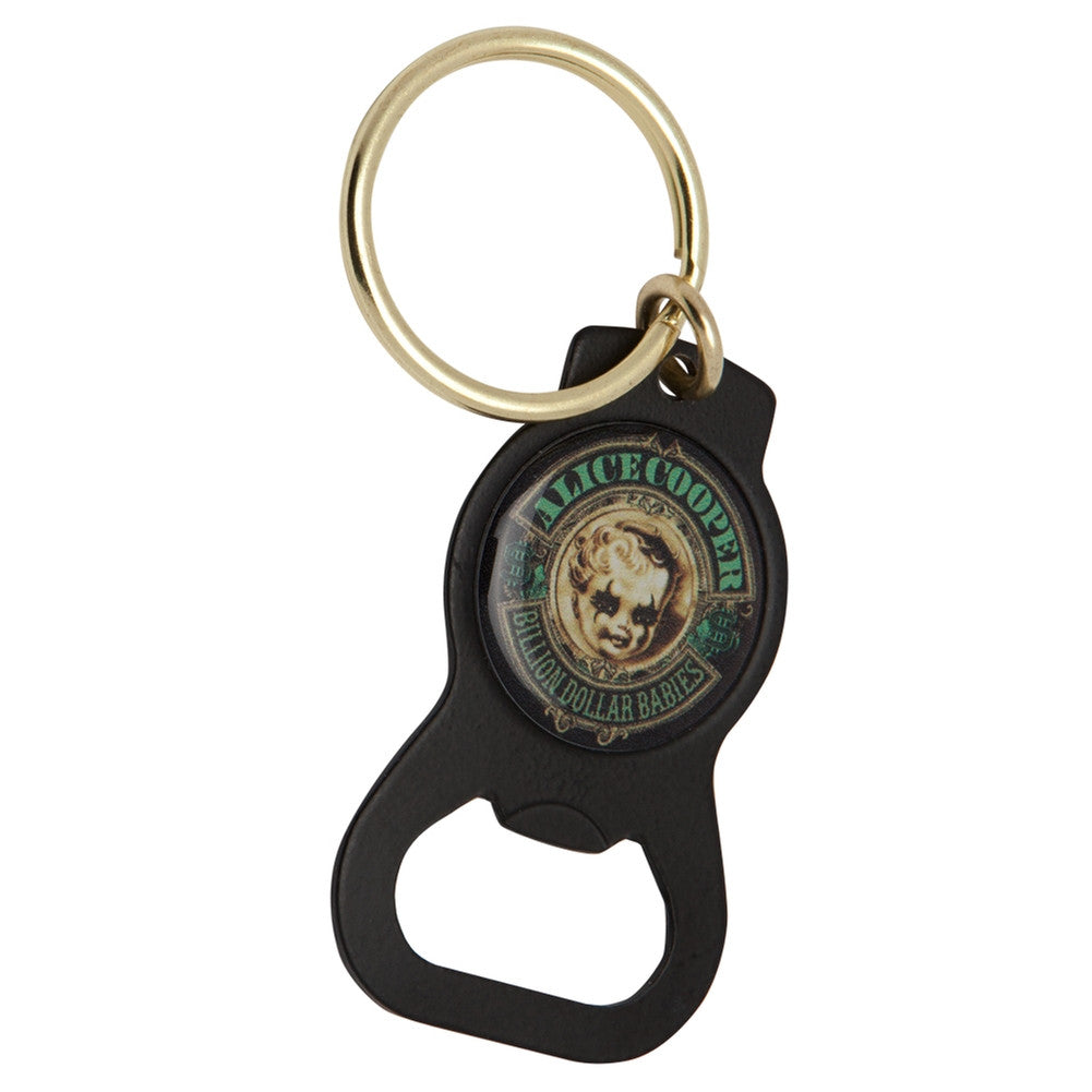 Alice Cooper - Billion Dollar Babies Bottle Opener Keychain Keychains Old Glory OS Black 