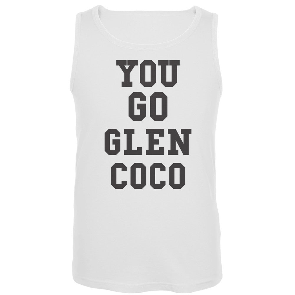 You Go, Glen Coco Tank Top Men's Tank Tops Old Glory 2XL White 