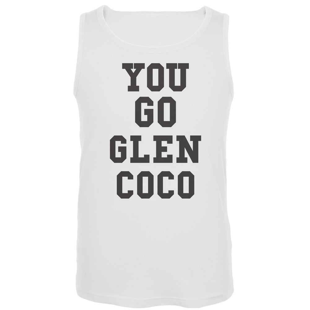 You Go, Glen Coco Tank Top Men's Tank Tops Old Glory 2XL White 