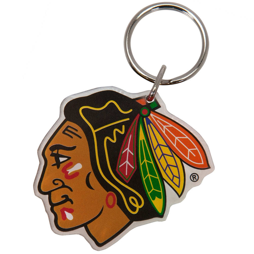 Chicago Blackhawks - Logo Acrylic Magnet Refrigerator Magnets Old Glory OS Multicoloured 