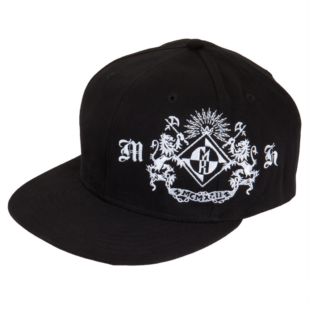 Machine Head - Lion Crest Fitted Cap Fitted Baseball Caps Old Glory   