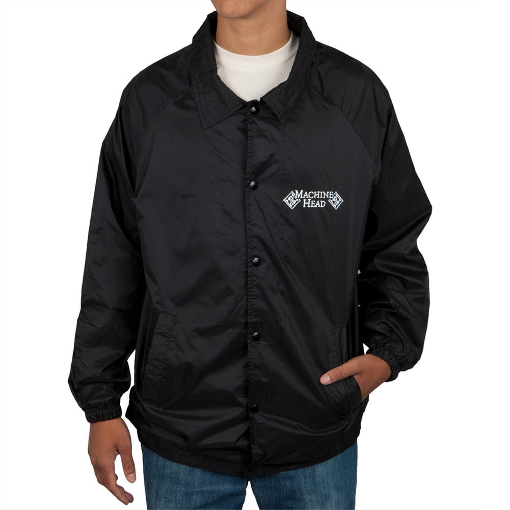 Machine Head - Lion Crest Windbreaker Men's Jackets Machine Head   