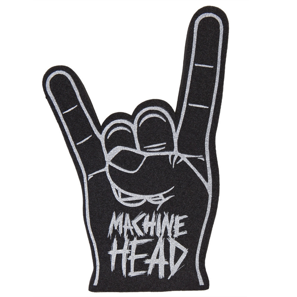 Machine Head - Logo Metal Sign Foam Finger Foam Fingers Old Glory   