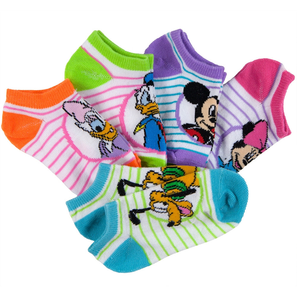 Disney Gang - Characters Kids Socks 5 Pack Juvenile Socks Disney Characters 6.5 Multi 