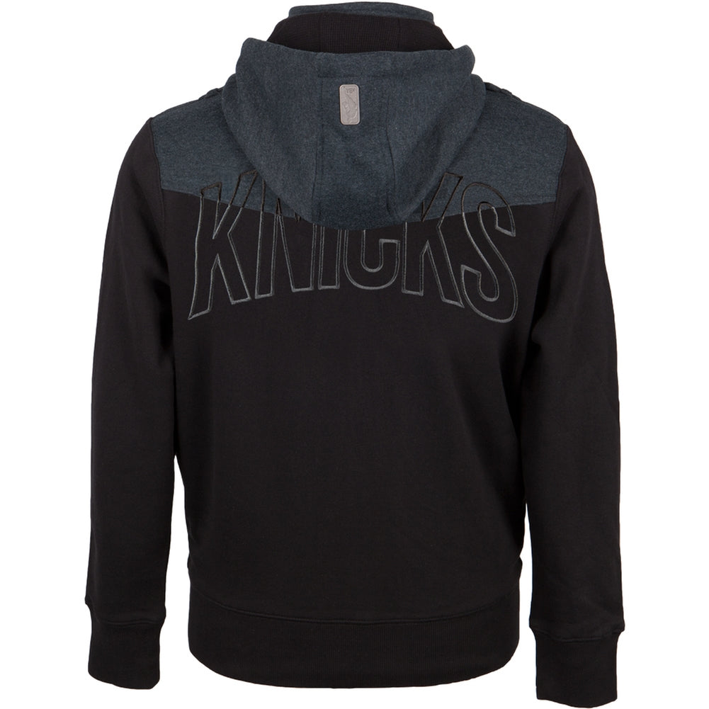 New York Knicks - Darkness Hooded Jacket Men's Jackets New York Knicks   