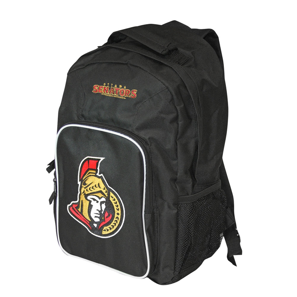 Ottawa Senators - Logo Medium Backpack Backpacks Old Glory OS Black 