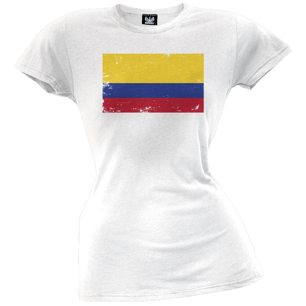 World Cup Colombia Distressed Juniors T-Shirt Juniors T-Shirts FIFA   