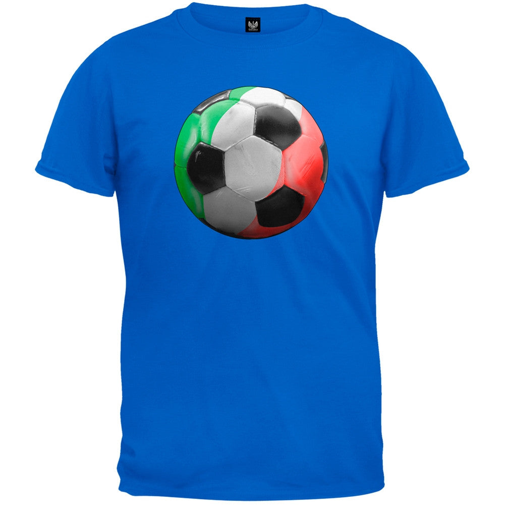 World Cup Italia Soccer T-Shirt Men's T-Shirts FIFA 2XL Blue 