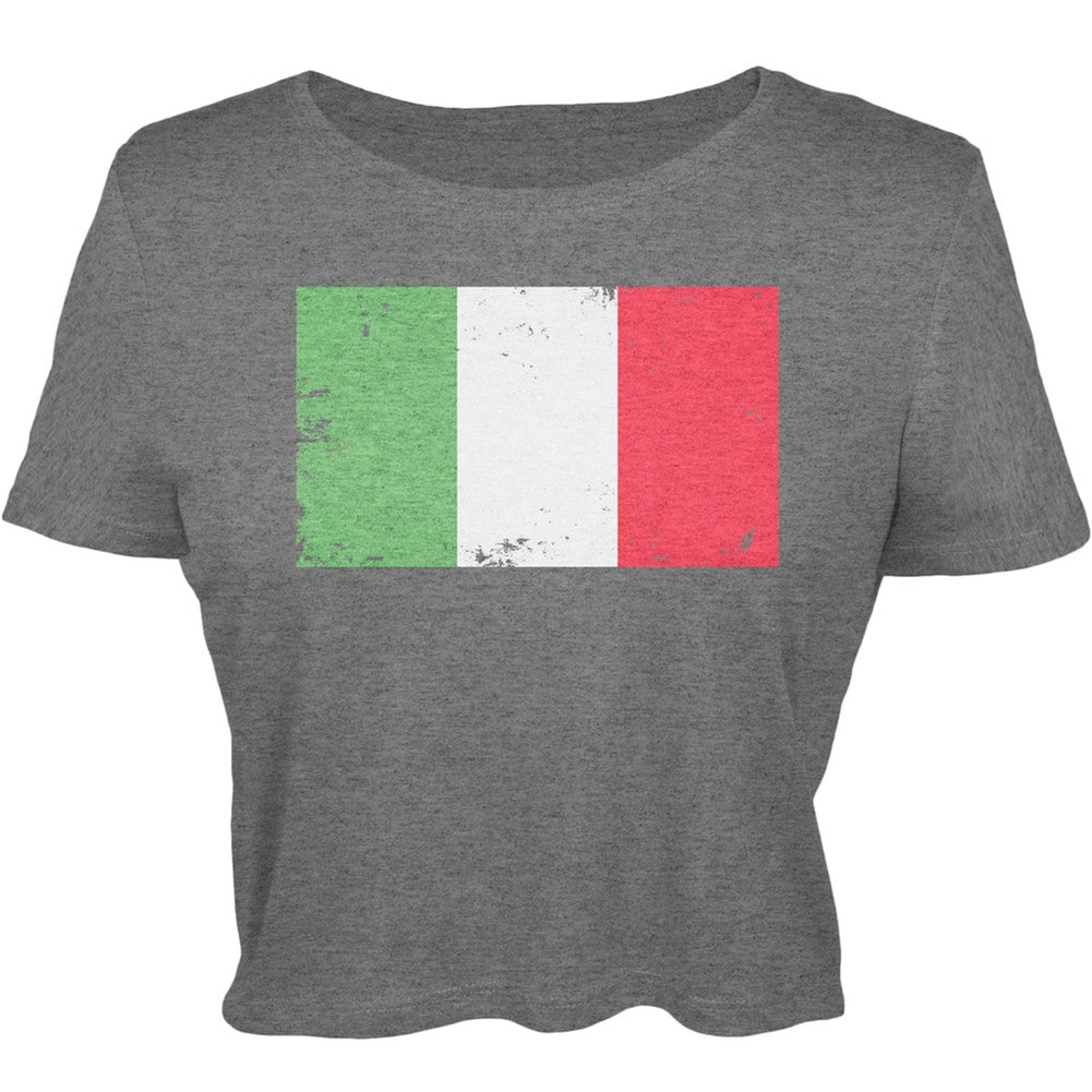 World Cup Italy Distressed Flag Juniors T-Shirt Juniors T-Shirts FIFA   