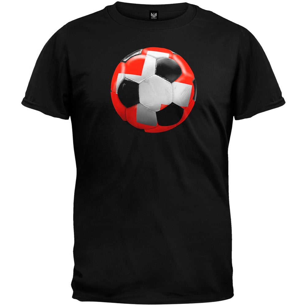 World Cup Switzerland Soccer T-Shirt Men's T-Shirts FIFA   